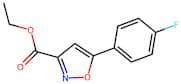 Ethyl 5-(4-fluorophenyl)-1,2-oxazole-3-carboxylate