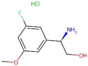 (R)-2-Amino-2-(3-fluoro-5-methoxyphenyl)ethan-1-ol hydrochloride