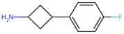 3-(4-Fluorophenyl)cyclobutan-1-amine