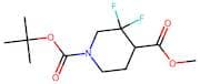 1-tert-Butyl 4-methyl 3,3-difluoropiperidine-1,4-dicarboxylate