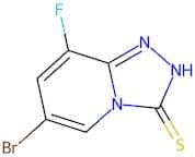 6-Bromo-8-fluoro-[1,2,4]triazolo[4,3-a]pyridine-3(2H)-thione