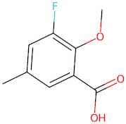 3-Fluoro-2-methoxy-5-methylbenzoic acid