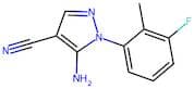 5-Amino-1-(3-fluoro-2-methylphenyl)-1H-pyrazole-4-carbonitrile
