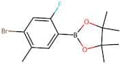 2-(4-Bromo-2-fluoro-5-methylphenyl)-4,4,5,5-tetramethyl-1,3,2-dioxaborolane