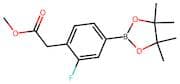 Methyl 2-(2-fluoro-4-(4,4,5,5-tetramethyl-1,3,2-dioxaborolan-2-yl)phenyl)acetate