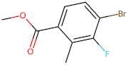 Methyl 4-bromo-3-fluoro-2-methylbenzoate