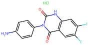 3-(4-Aminophenyl)-6,7-difluoroquinazoline-2,4(1H,3H)-dione hydrochloride