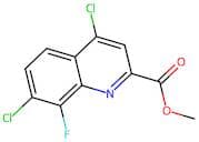Methyl 4,7-dichloro-8-fluoroquinoline-2-carboxylate