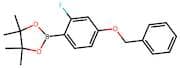 2-(4-(Benzyloxy)-2-fluorophenyl)-4,4,5,5-tetramethyl-1,3,2-dioxaborolane