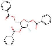 (2S,3R,4S,5S)-5-((Benzoyloxy)methyl)-3-fluorotetrahydrofuran-2,4-diyl dibenzoate