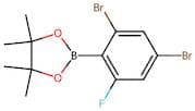 2-(2,4-Dibromo-6-fluorophenyl)-4,4,5,5-tetramethyl-1,3,2-dioxaborolane