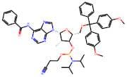 (2R,3R,4S,5R)-5-(6-Benzamido-9H-purin-9-yl)-2-((bis(4-methoxyphenyl)(phenyl)methoxy)methyl)-4-fluo…