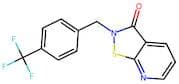2-(4-(Trifluoromethyl)benzyl)isothiazolo[5,4-b]pyridin-3(2H)-one