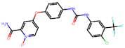 2-Carbamoyl-4-(4-(3-(4-chloro-3-(trifluoromethyl)phenyl)ureido)phenoxy)pyridine 1-oxide