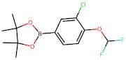 2-(3-Chloro-4-(difluoromethoxy)phenyl)-4,4,5,5-tetramethyl-1,3,2-dioxaborolane