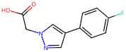 2-(4-(4-Fluorophenyl)-1H-pyrazol-1-yl)acetic acid