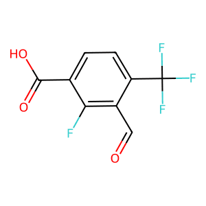 2-Fluoro-3-formyl-4-(trifluoromethyl)benzoic acid