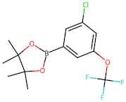 2-(3-Chloro-5-(trifluoromethoxy)phenyl)-4,4,5,5-tetramethyl-1,3,2-dioxaborolane