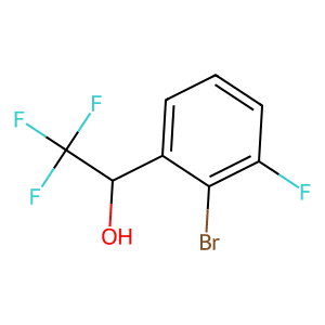 1-(2-Bromo-3-fluorophenyl)-2,2,2-trifluoroethan-1-ol