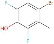 4-Bromo-2,6-difluoro-3-methylphenol