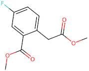 Methyl 5-fluoro-2-(2-methoxy-2-oxoethyl)benzoate