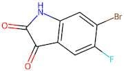 6-Bromo-5-fluoroindoline-2,3-dione