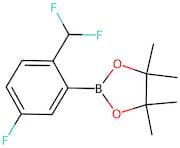 2-(2-(Difluoromethyl)-5-fluorophenyl)-4,4,5,5-tetramethyl-1,3,2-dioxaborolane