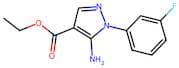 Ethyl 5-amino-1-(3-fluorophenyl)-1H-pyrazole-4-carboxylate