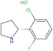 (R)-2-(2-Chloro-6-fluorophenyl)pyrrolidine hydrochloride
