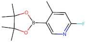 2-Fluoro-4-methyl-5-(4,4,5,5-tetramethyl-1,3,2-dioxaborolan-2-yl)pyridine