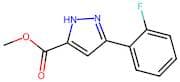 Methyl 3-(2-fluorophenyl)-1H-pyrazole-5-carboxylate