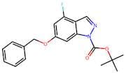 tert-Butyl 6-(benzyloxy)-4-fluoro-1H-indazole-1-carboxylate