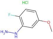 (2-Fluoro-5-methoxyphenyl)hydrazine hydrochloride
