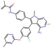N-(4-(4-Amino-5-(3-fluoro-4-((4-methylpyrimidin-2-yl)oxy)phenyl)-7-methyl-7H-pyrrolo[2,3-d]pyrimid…