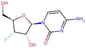 4-Amino-1-((2R,3S,4S,5R)-4-fluoro-3-hydroxy-5-(hydroxymethyl)tetrahydrofuran-2-yl)pyrimidin-2(1H)-…