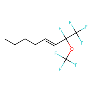 1,1,1,2-Tetrafluoro-2-(trifluoromethoxy)oct-3-ene