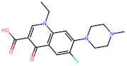 1-Ethyl-6-fluoro-7-(4-methylpiperazin-1-yl)-4-oxo-1,4-dihydroquinoline-3-carboxylic acid
