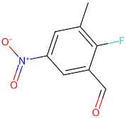 2-fluoro-3-methyl-5-nitrobenzaldehyde