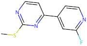 4-(2-Fluoropyridin-4-yl)-2-(methylthio)pyrimidine