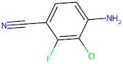 4-Amino-3-chloro-2-fluorobenzonitrile