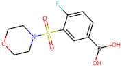 (4-fluoro-3-(morpholinosulfonyl)phenyl)boronic acid