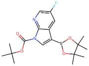 tert-Butyl 5-fluoro-3-(4,4,5,5-tetramethyl-1,3,2-dioxaborolan-2-yl)-1H-pyrrolo[2,3-b]pyridine-1-ca…