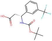 (R)-3-((tert-Butoxycarbonyl)amino)-3-(3-(trifluoromethyl)phenyl)propanoic acid