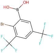 (2-Bromo-3,5-bis(trifluoromethyl)phenyl)boronic acid