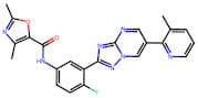 N-(4-Fluoro-3-(6-(3-methylpyridin-2-yl)-[1,2,4]triazolo[1,5-a]pyrimidin-2-yl)phenyl)-2,4-dimethylo…