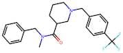 N-Benzyl-N-methyl-1-(4-(trifluoromethyl)benzyl)piperidine-3-carboxamide