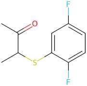 3-((2,5-Difluorophenyl)thio)butan-2-one