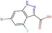 6-Bromo-4-fluoro-1H-indazole-3-carboxylic acid