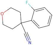 4-(2-Fluorophenyl)tetrahydro-2H-pyran-4-carbonitrile