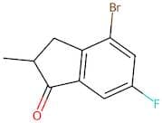 4-Bromo-6-fluoro-2-methyl-2,3-dihydro-1H-inden-1-one